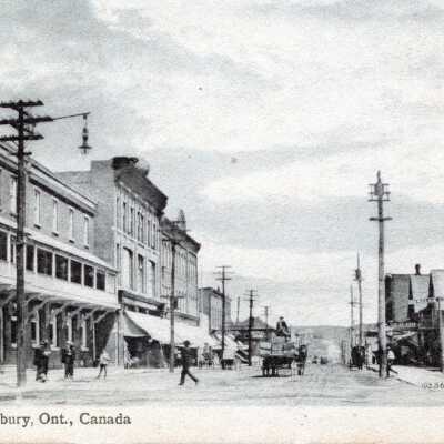 Photograph, Elm Street, Balmoral Hotel, Sudbury, Ontario.