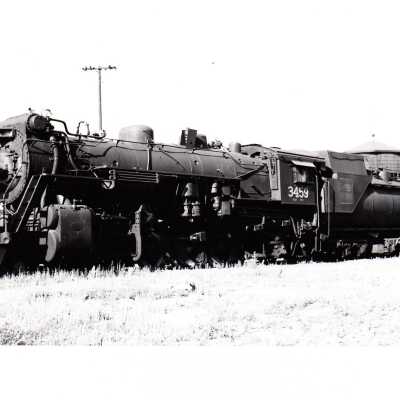 Photograph, CNR Locomotive 3459