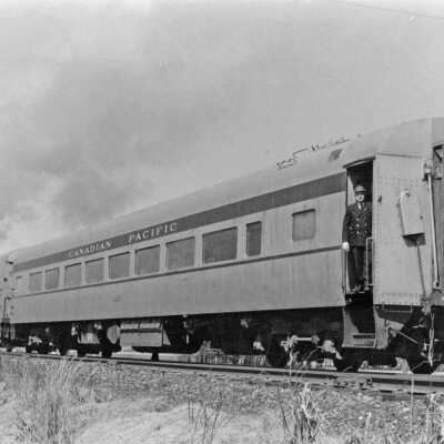 Photograph, Canadian Pacific Coach Cars.