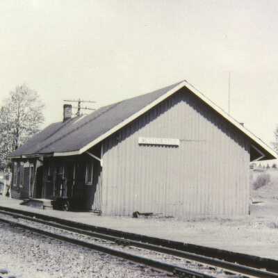 Photograph, CNR Station at Westchester, Nova Scotia.