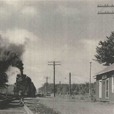 Photograph, CNR Oro Station, Oro-Medonte, Ontario, July 6th 1958.