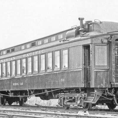 Photograph - Canadian Pacific school car no. 50