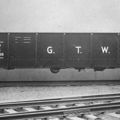 Photograph, Grand Trunk Western Railway, Coal Car.