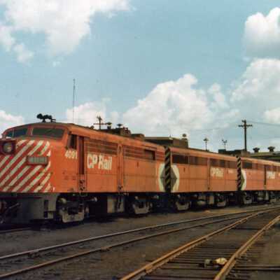 Photograph, Canadian Pacific Engine 4091