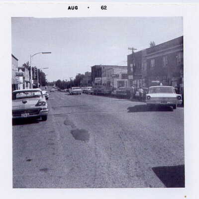 Photograph, Young Street, Capreol, Ontario, August 1962.