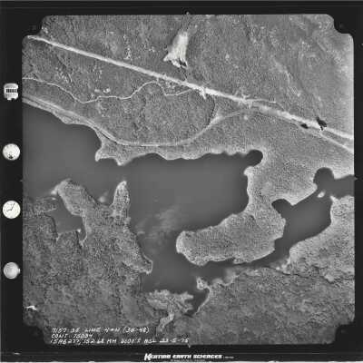 Photograph, Aerial Shots, Canadian National Railway, Unknown Location.
