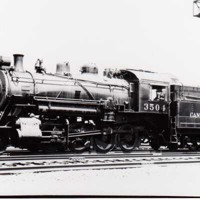 Photograph, CPR Locomotive 3504.