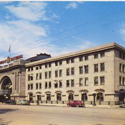 Photograph, CNR Station at Winnipeg