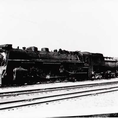 Photograph, CNR Steam Engine 6214