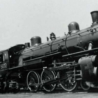 Photograph - Canadian National Railway locomotive no. 5072
