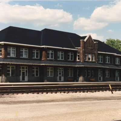 Photograph, CNR Station, Stratford, Ontario.