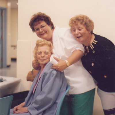 Photograph, Thelma Colasimone, Glenda Cappadocia, Audrey Wiebe.