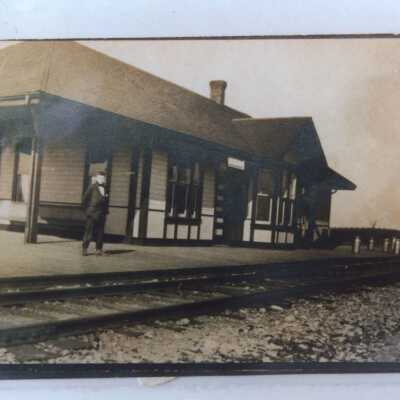 Photograph, CNR Vandorf Station, Vandorf, Ontario.