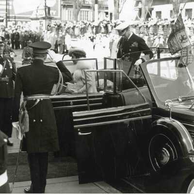 Photograph, Queen Elizabeth II, Prince Philip, Royal Visit.