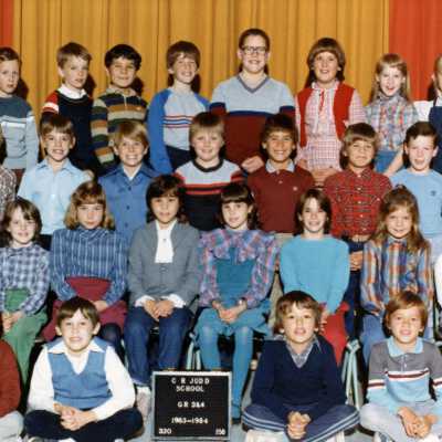 Photograph, C.R. Judd Class, Ora Cummings.