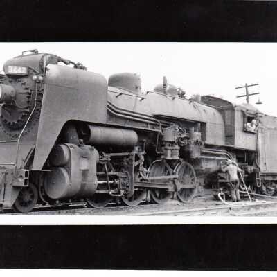 Photograph, CNR Locomotive 3447.