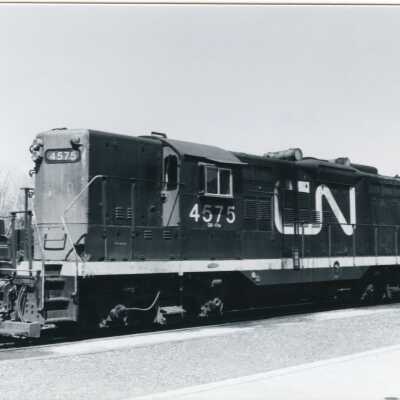 Photograph, GM GP9 at Kingston, April 21, 1979.