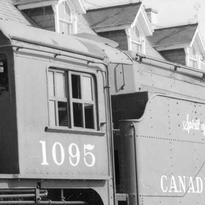 Photograph, CPR Steam Engine 1095 "Spirit of Sir John A."