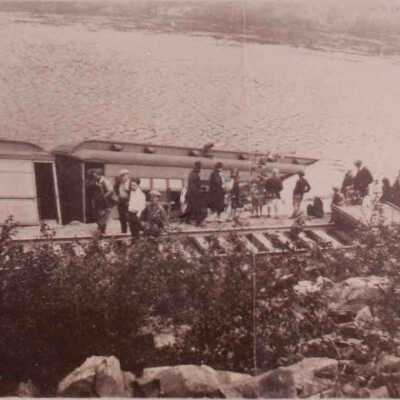 Photograph, CNR Derailment.