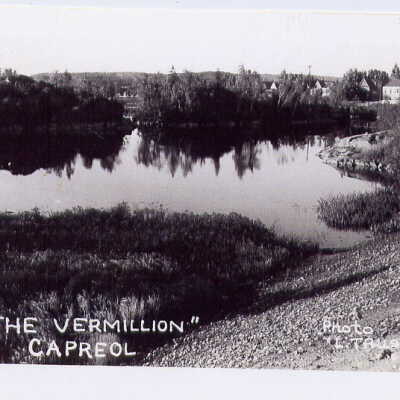 Photograph, The Vermillion River, Capreol.