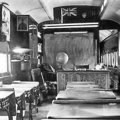 Photograph - Helen McKay's school room