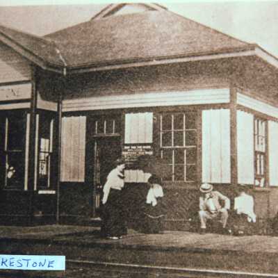 Photograph, CNR Hawkestone Station, Hawkestone, Ontario.