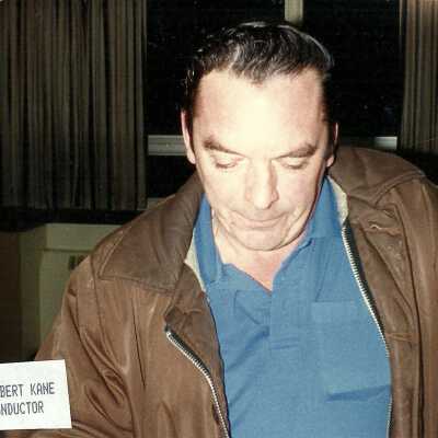 Photograph, Robert Kane, Conductor.