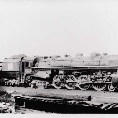 Photograph, CNR Steam Engine 6213