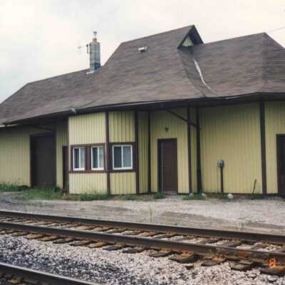 Photograph, CNR Station, Thamesville, Ontario.