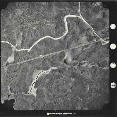 Photograph, Aerial Shots, Canadian National Railway, Unknown Location.