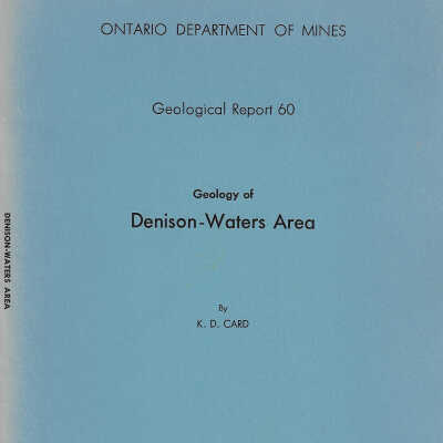 Geology of Denison-Waters Area
