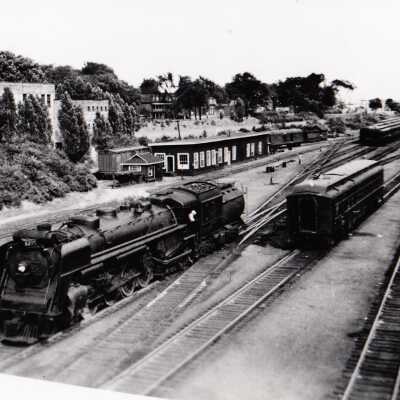 Photograph, CNR Steam Engine 6213