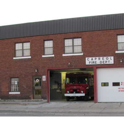 Photograph, Capreol Fire Hall, 2010.