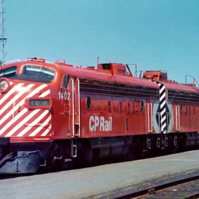 Photograph, Canadian Pacific Engine 1402