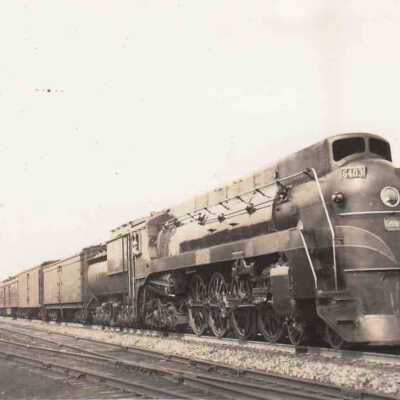 Photograph, CNR 6403 Engine, Royal Visit.