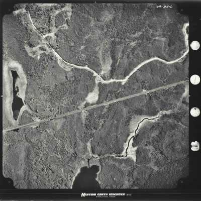 Photograph, Aerial Shots, Canadian National Railway, Unknown Location.