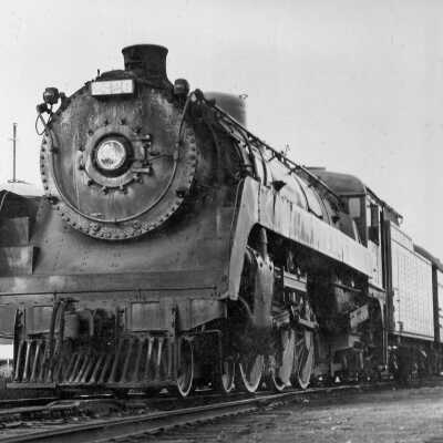Photograph, Canadian Pacific Steam Engine 2426.