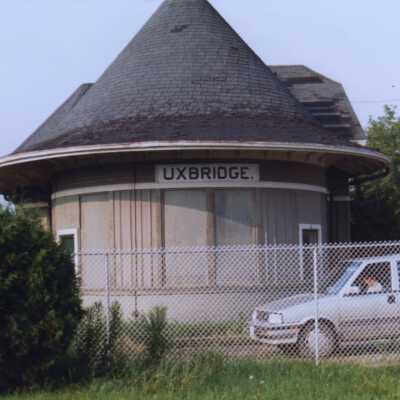 Photograph, CNR Station at Uxbridge, Ontario.