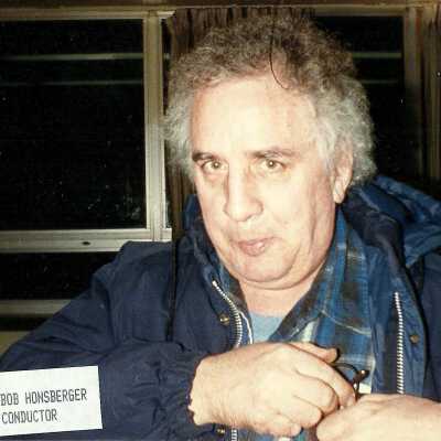 Photograph, Bob Honsberger, Conductor.