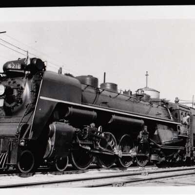 Photograph, CNR Steam Engine 6216