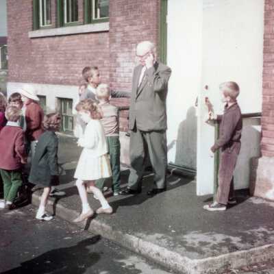 Photograph, C.R. Judd, Last day at school, June 1964.