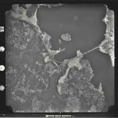 Photograph, Aerial Shots, Canadian National Railway, Unknown Location.
