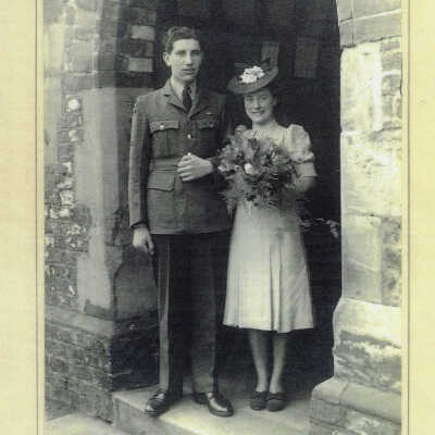 Wedding Photo of Winifred and Tom Deciccio
