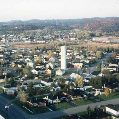 Photograph, Capreol Aerial Photo with Water Tower.