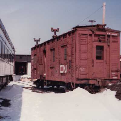 Photograph - CN boxcar no. 63216