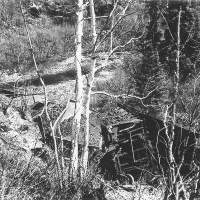 Photograph, Algoma Central Train Wreck.
