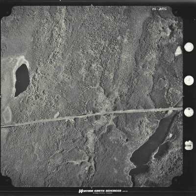 Photograph, Aerial Shots, Canadian National Railway, Unknown Location.