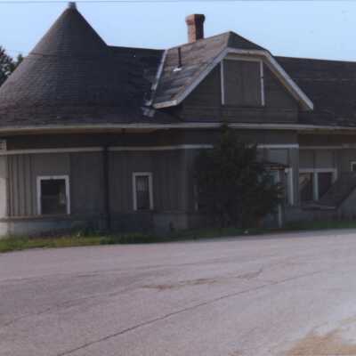 Photograph, CNR Station at Uxbridge, Ontario.