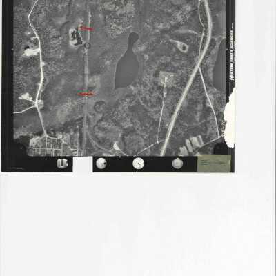 Photograph, Aerial Shots, Canadian National Railway, Unknown Location.