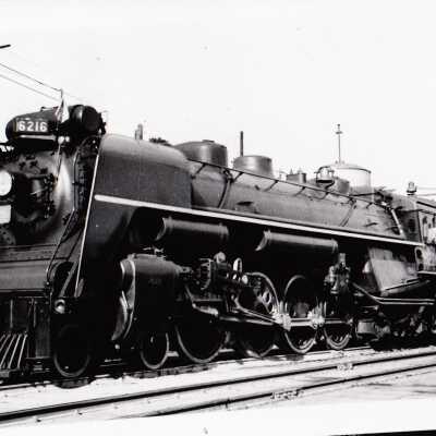 Photograph, CNR Steam Engine 6216